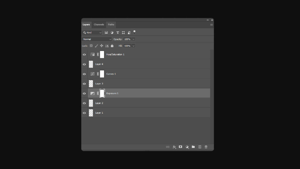 concept of layers in Photoshop