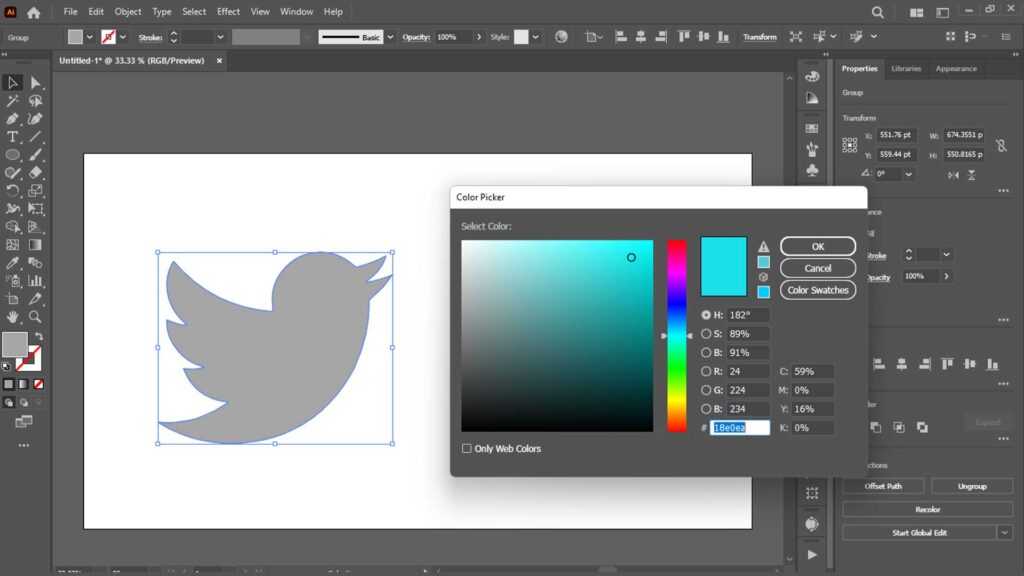 Colors-turning-into-grayscale-colors-in-illustrator-MakePixelPerfect