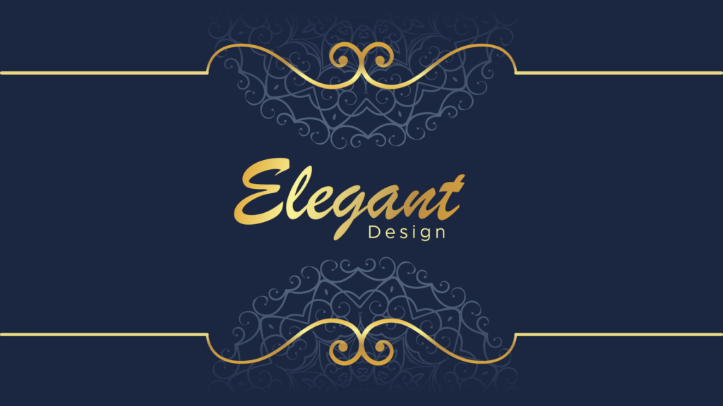 Elegant Design style in Graphic Design - MakePixelPerfect