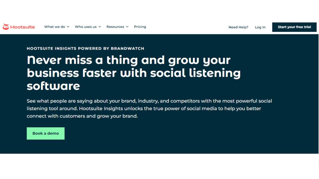 Hootsuite insights AI - MakePixelPerfect