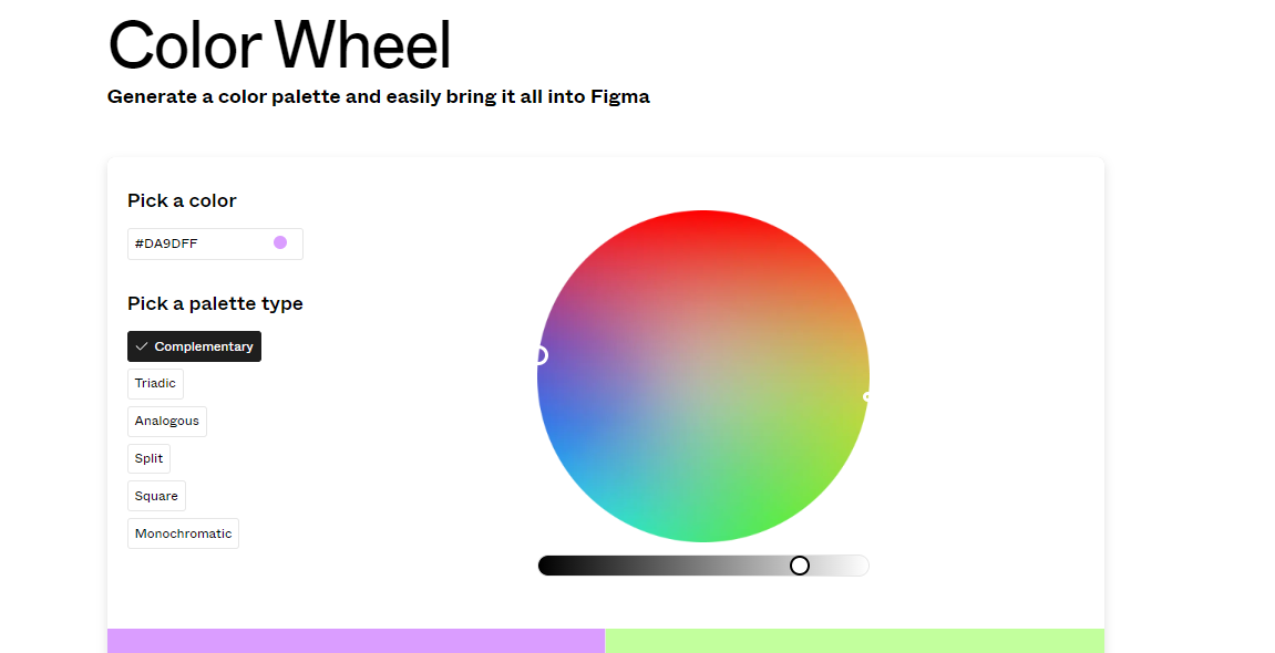 Figma Color Wheel www.makepixelperfect.com